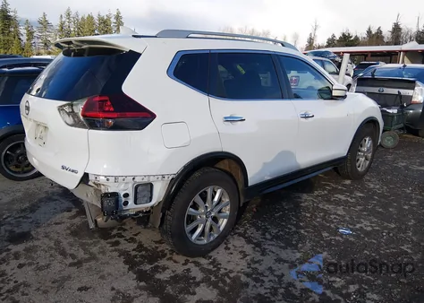 2018 Nissan Rogue Sv z USA, uszkodzony, nr VIN 5N1AT2MV6JC786508